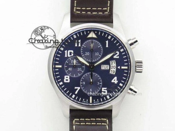 MIROTIME 0807 Affordable Ingeniuer St.Laurens SS Brown Dial MK 1:1 Best Edition On Black Leather Strap A 7365